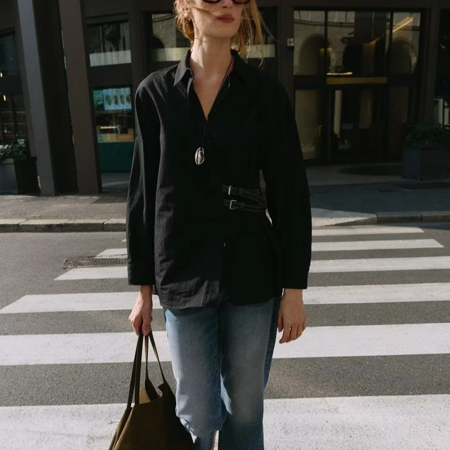 Faionable الحرير irt المرأة Sle تنوعا ربطة القوس فيونكة مزين فضفاض صالح لباس غير رسمي تنفس طويل Sve Ne #2