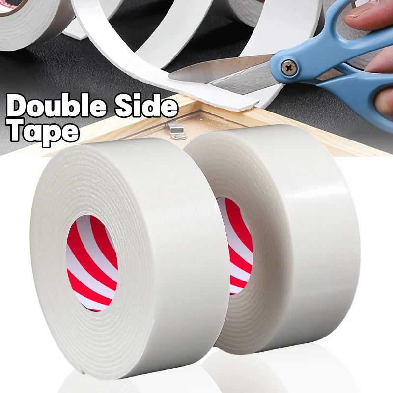 

10/20/50mm Super Strong Double Side Adhesive Foam Tape High Density Pe Foam Tape For Photos Posters Craft Works Leaves No Marks