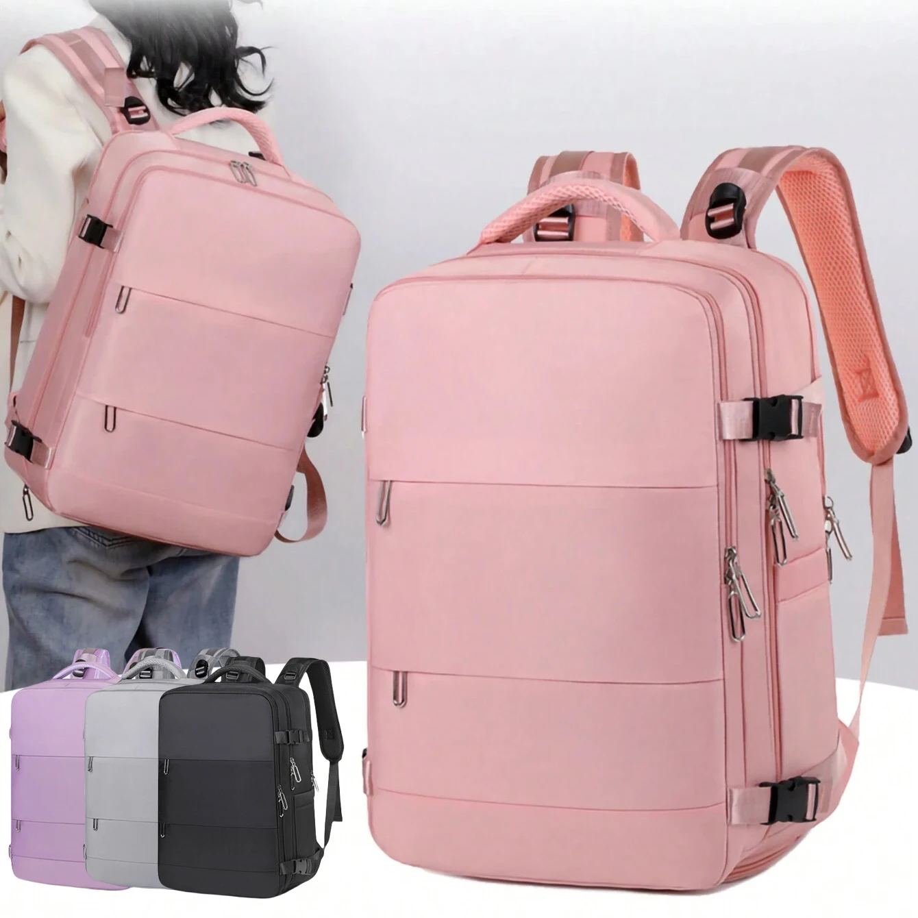 

New Fashion Travel Backpack Large-capacity Dry And Wet Luggage Travel Bags Computer Backpack College Students Bag Durable Bags