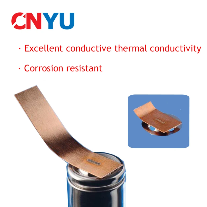 Correa de cobre puro para soldador de conexión de batería de litio, 1 metro, 0,15/0,2mm, 18650 21700, 0,15x10mm