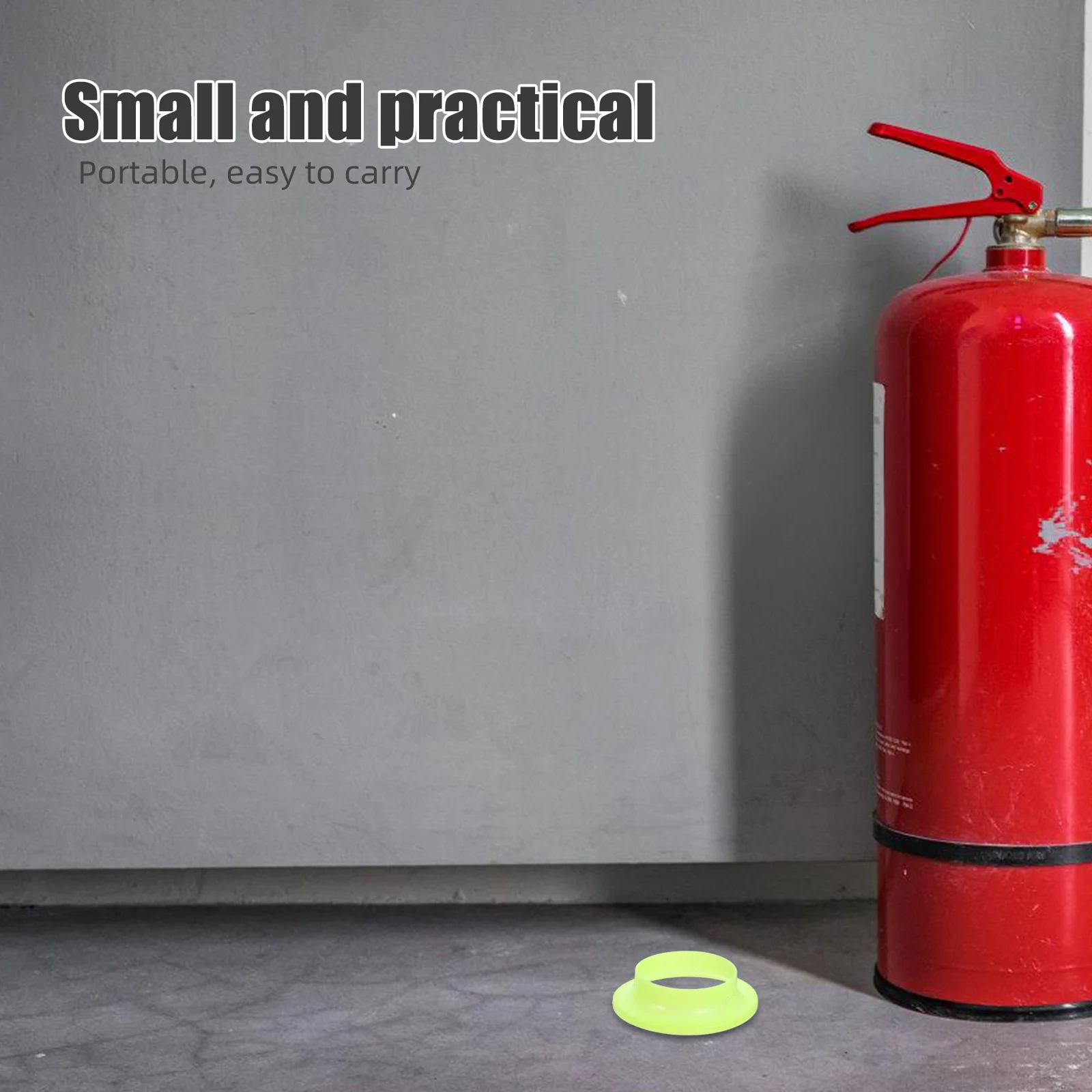 100Pcs Glow in The Extinguisher Rings Luminous Safety Markers for Emergency Visibility Replacement Extinguisher