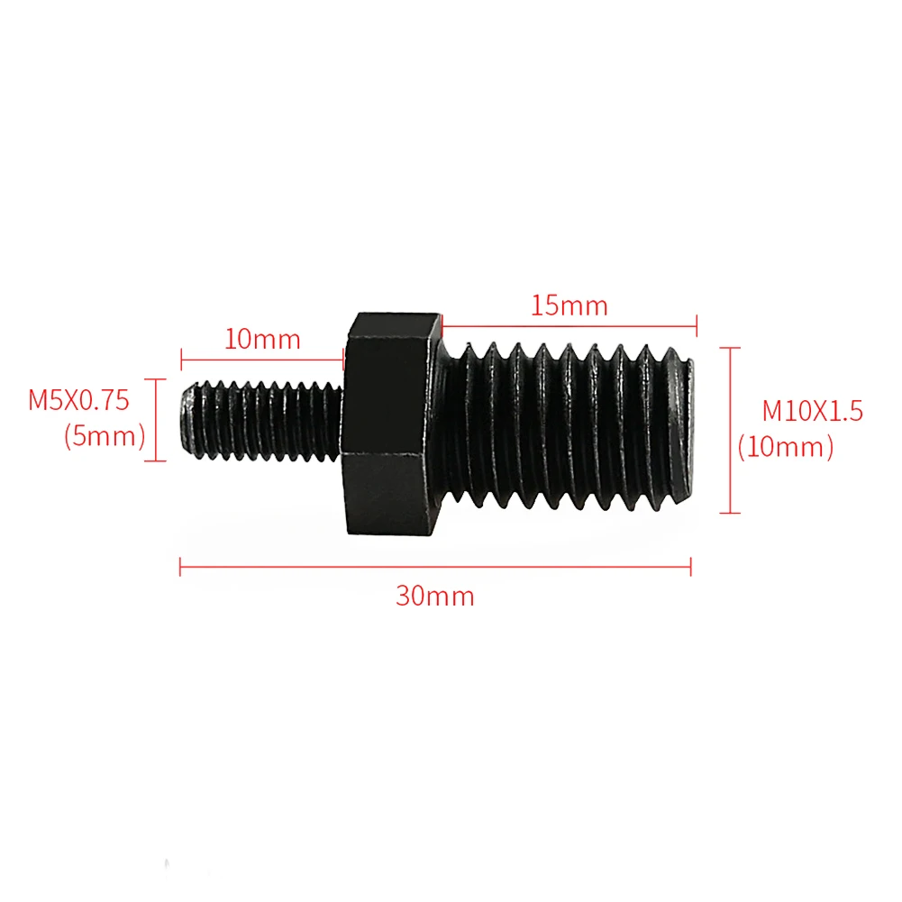Angle Grinder Connection Tool Grinding Adapter Rod 5mm To 10mm For Furniture Making Metal Cutting Power Tool Parts