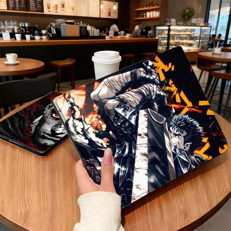 

Berserk Fashion Anime Tablet Case For Vivo IQOO Pad Air Pad3 IQOO Pad5 Pad2 Pad3 SE Pro 11.5 12.1 12.3 13 Inch