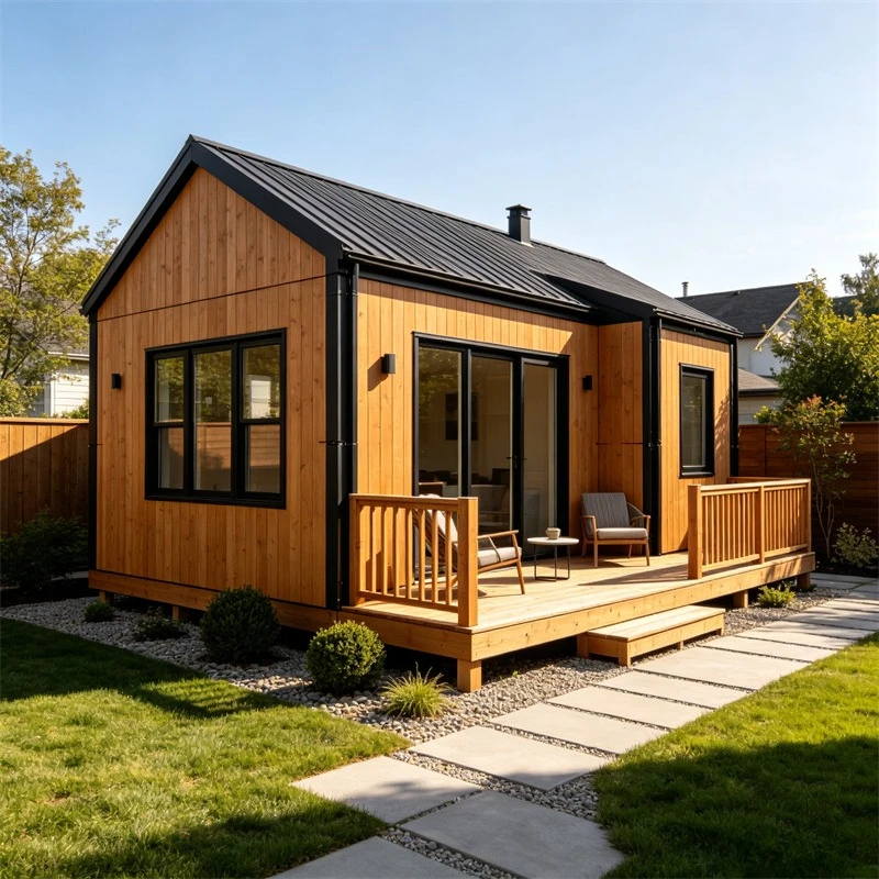 Backyard Granny Flat Prefabricated House Tiny Home Expandable Container House Emergency Disaster Relief Housing Vacation Room