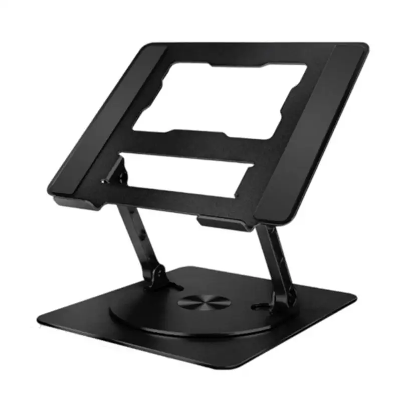 Adjustable Laptop Stand for Desk Metal Foldable Laptop Risers Portable Laptop Holder Mount Cooling Computer Notebook