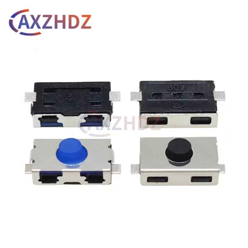 10PCS 3X6X2.5MM NO Micro Switch Normally Closed SMD Touch Silica Gel Button Keys Interrupteur 4*6 NC Soft Button SMD 3*6*2.5