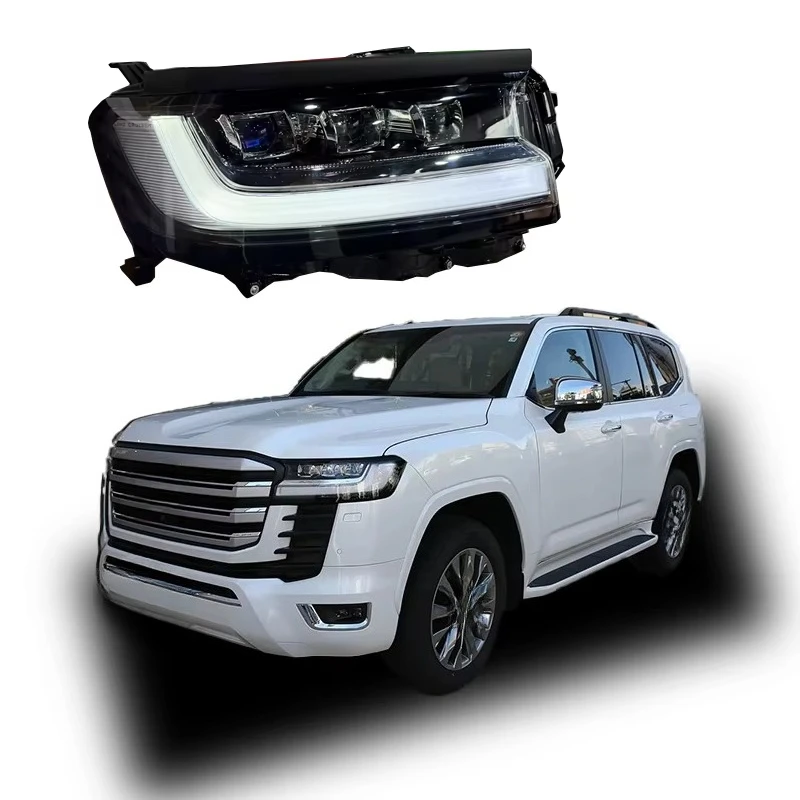 For Full LED Matrix Headlight Assembly forRX 350h/450h+/500h for Land Cruiser LC300 2023-2025 12V 25W 4000 Lm 6000K