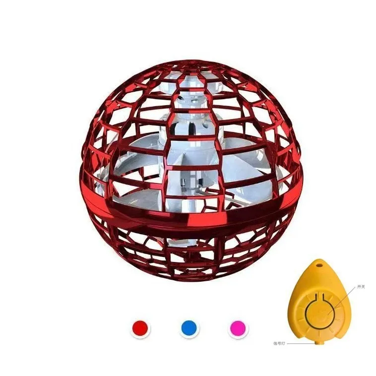 Luminous induction toy UFO Smart Swing ball Magic Swing hover ball Magic ball black technology children\'s toy