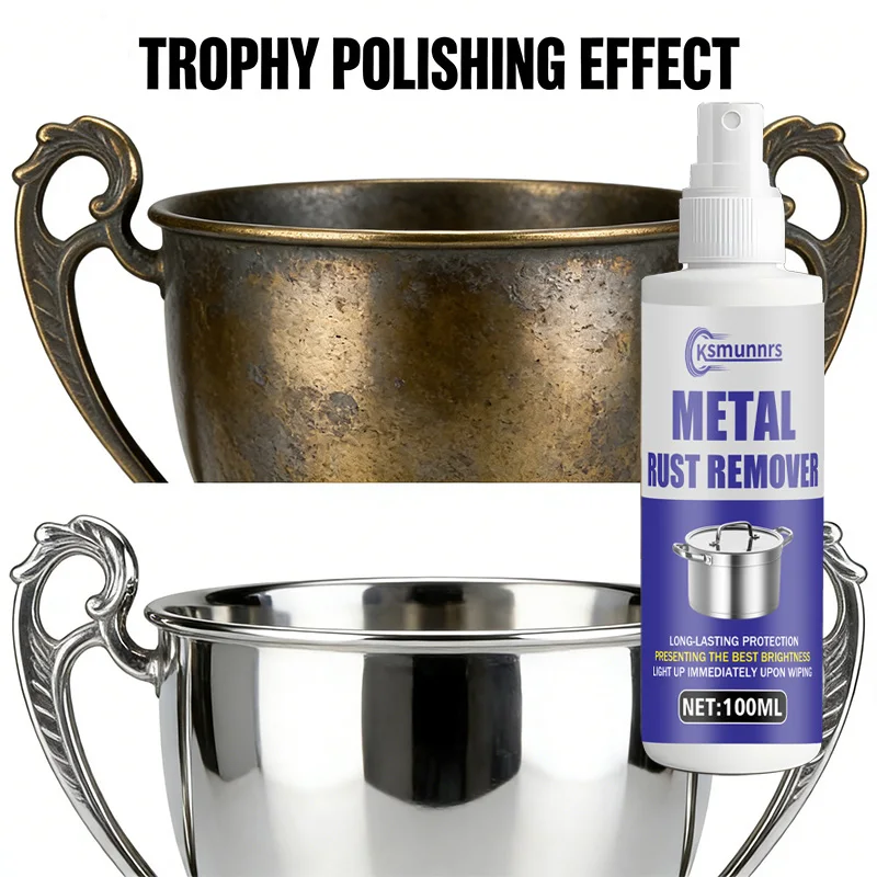 Fasilawei Multi-Purpose Stainless Steel Polish - Fast Oxide Remover for Door Handle Pot Bottom