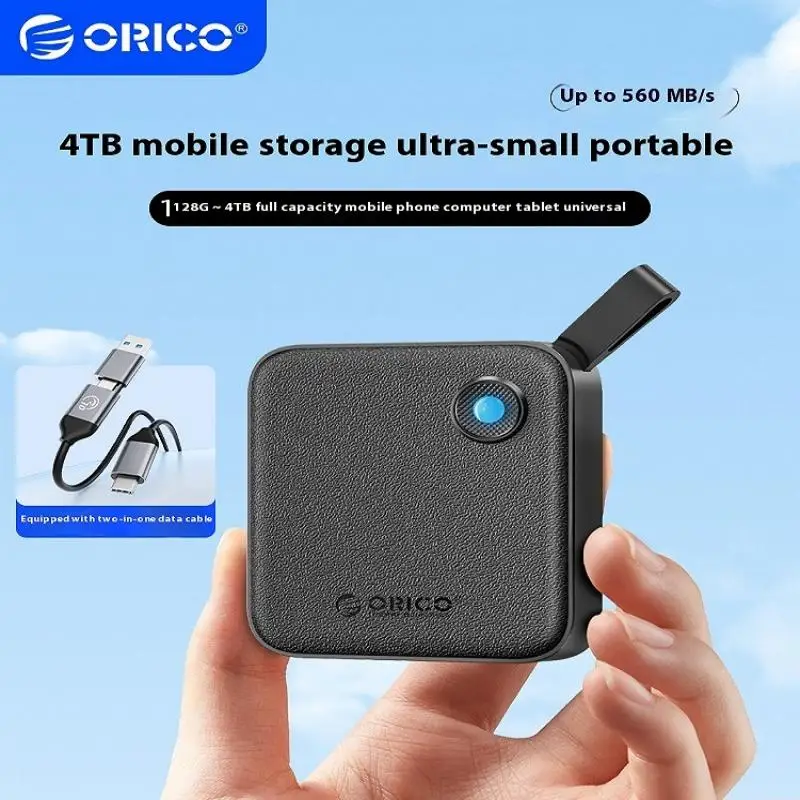 ORICO 4T Portable External Solid State Drive External Hard Drive USB 3.2 1T 2T SSD For iPhone 15Pro Laptop Mac Backup Computer