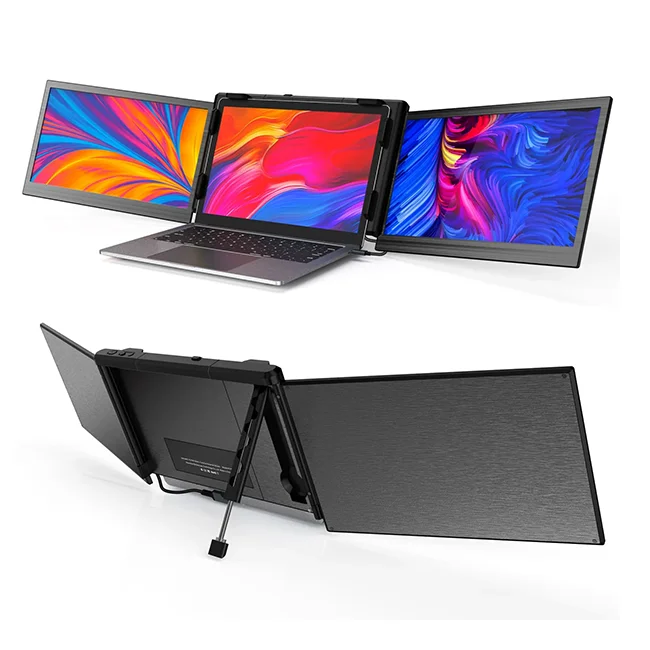 

13.3" Portable Monitor 360° Rotation USB-Powered Anti-Glare Laptop Dual Screen Extension Compatible Mac Book/Dell XPS/ThinkPad