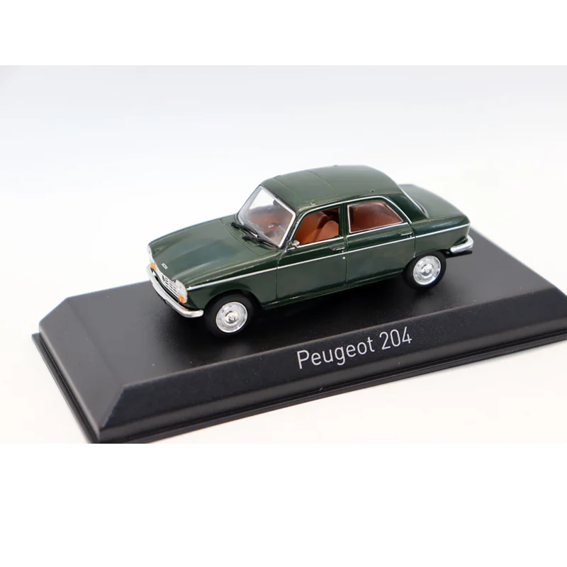 

Diecast NOREV 1/43 Scale PeuUgeot 204 1966 Alloy Car Model Collectible Toy Gift Souvenir Display Ornament