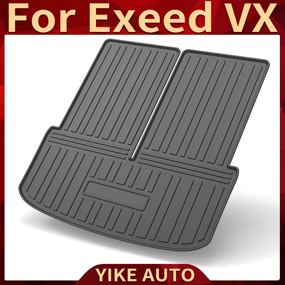 

For Exeed VX 2021-2024 Auto Car Cargo Liner All-Weather TPE Non-slip Trunk Mat Waterproof Tray Trunk Carpet Accessory