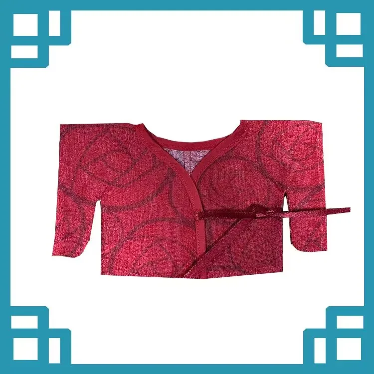 Sukienka dla lalki bawełnianej 20 cm w stylu starożytnym, tanie ubranka dla niemowląt Hanfu yukata oryginalny prezent na Nowy Rok