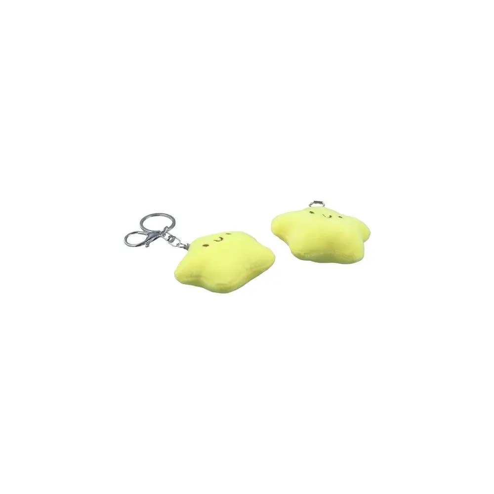 Mobile Phone Keyring Soft Star Keyring Cartoon Handmade Star Pendant Cute Pentagram Key Chain Girls Gift