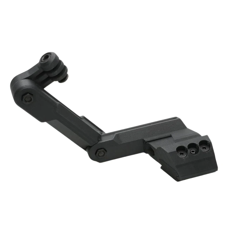 1PCS For GoPro/DJI Action Camera to Tactical Helmet Side-mounted Adapter Holder FPV Recording Compatible with Wendy/ARC Rails