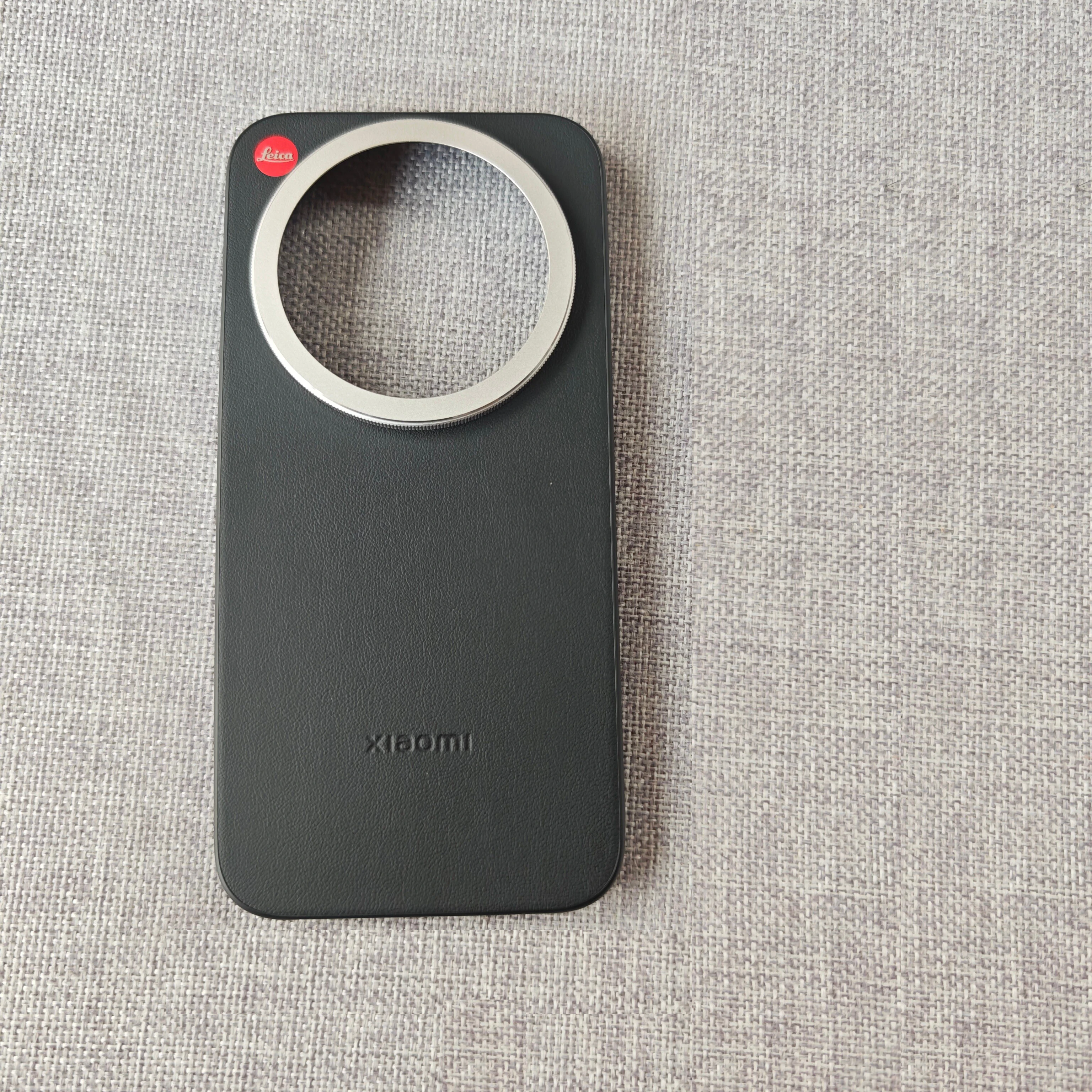 

Оригинальный чехол для телефона Xiaomi 17 Ultra Leica Edition Limited Edition - классический черный кожаный, разборный защитный чехол