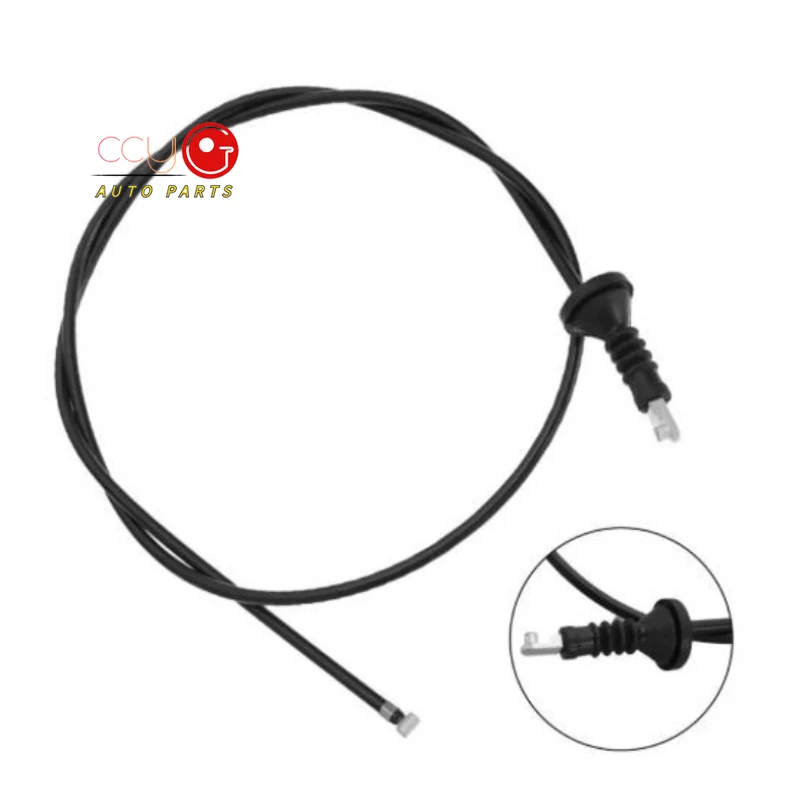 

51237060529 New Car Engine Hood Release Cable For BMW 1 3 Series E87 E90 325i 04-06 51 23 7 060 529 Direct Replacement Part