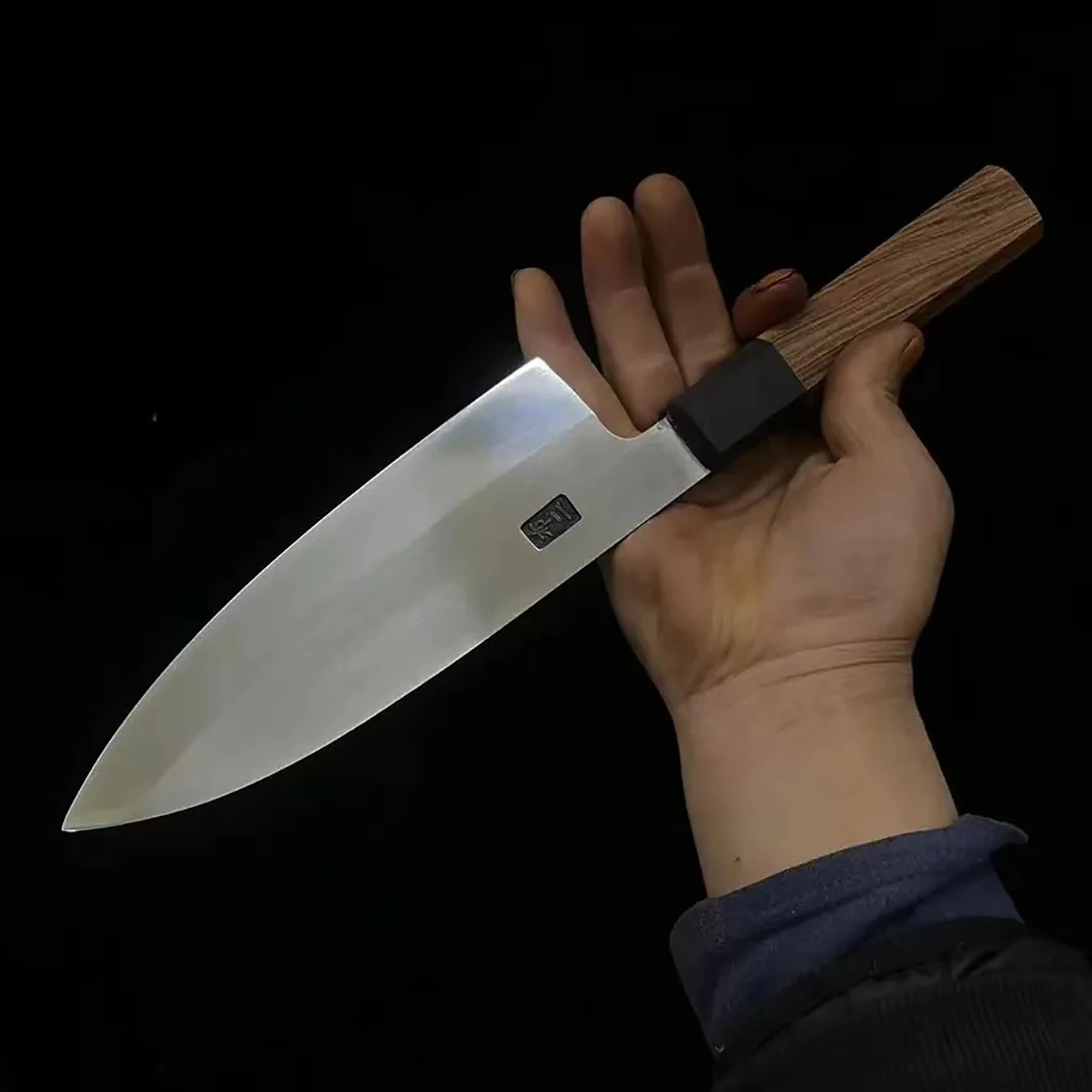 

7 Inch Deba Knife BG42 Aviation Special Steel Blade Chefs Cleaver Sashimi Slicing Sushi Handmade Forged Longquan Kitchen Knives