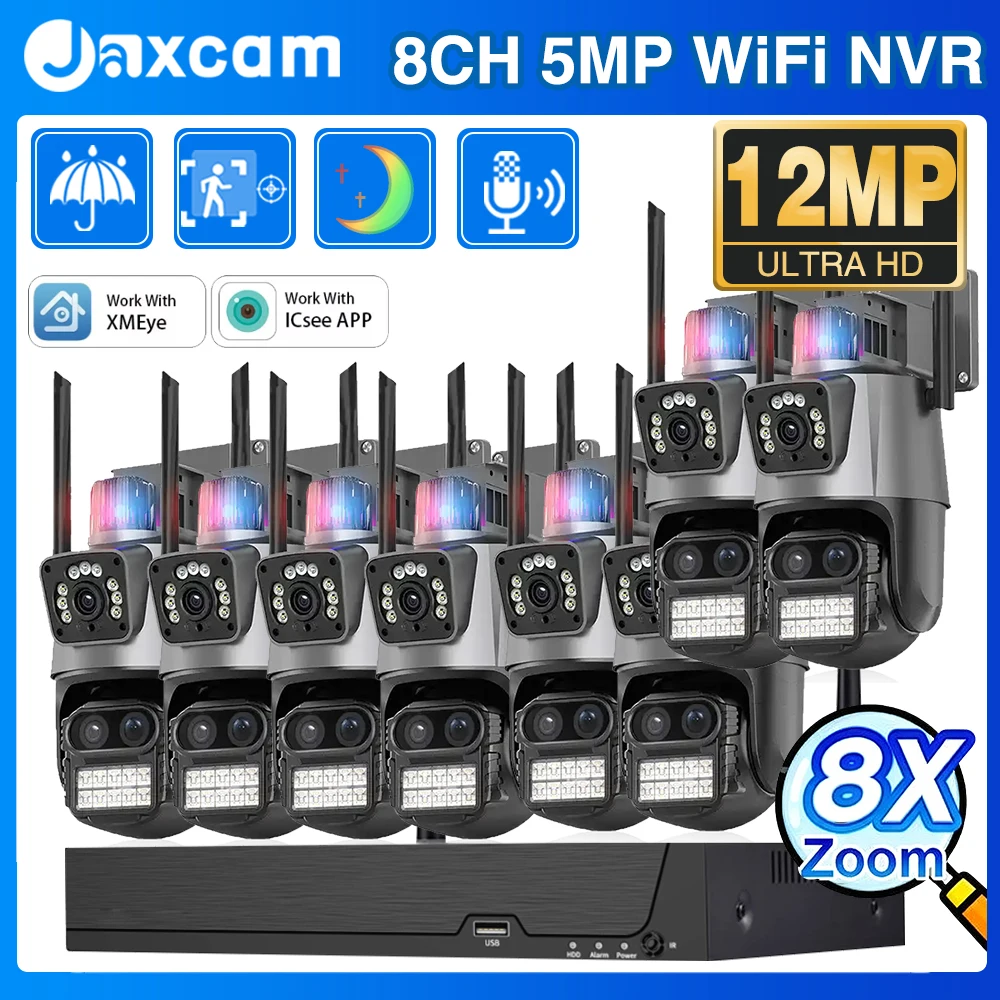 8CH 12MP Hd Wireles…