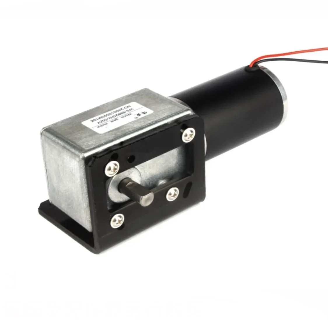 50ZY Turbine Worm Gear Reduction DC Motor Self Locking 50MM 12V 24V Micro DC Speed Control Small Motor DIY Robot Model