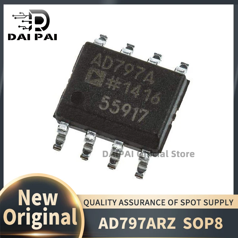 (10Pcs-50Pcs/Lot) 100% New original AD797 AD797A AD797ARZ AD797 AD797B AD797BRZ sop-8 Chipset
