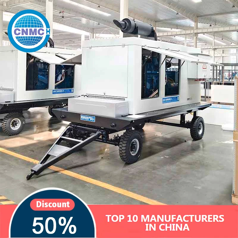 

Trailer-Mounted 50KW/80KW/100KW/200KW Customizable Engine-Generator for Industrial Diesel Factory Direct Sales Commercial Use