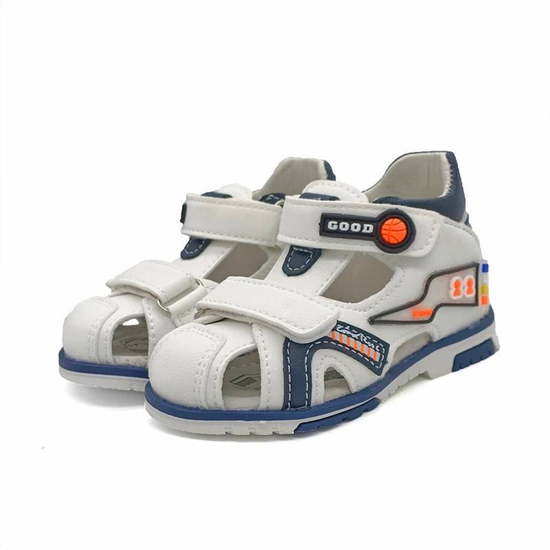 New Orthopedic summer Children Sandals Back Hard Boy shoes+inner 13.5-19.5cm, soft outsole Shoes, Kid/Baby shoes