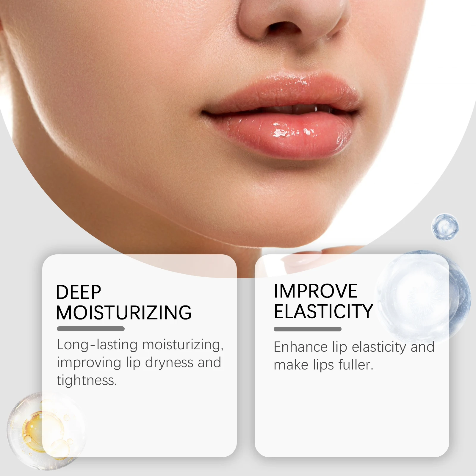 Moisturizing Lip Oil Plumping Lip Gloss Deep Hydrating Nourish Lips Relieve Dryness Gentle Exfoliating Soft Smooth Lip Care Oil