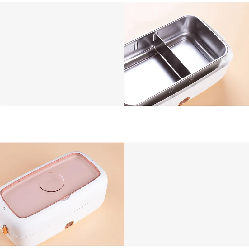 Electric Heating Lunch Box USB Car Office 12V 24V 5V Portable Outdoor School Home 220V EU Plug Food Warmer Heated Container