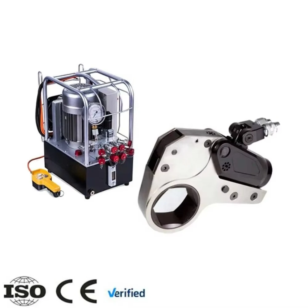 Control Customized OEM Support Hydraulic ToolsHigh Precision XLCT Hollow Hydraulic Wrench with Torque