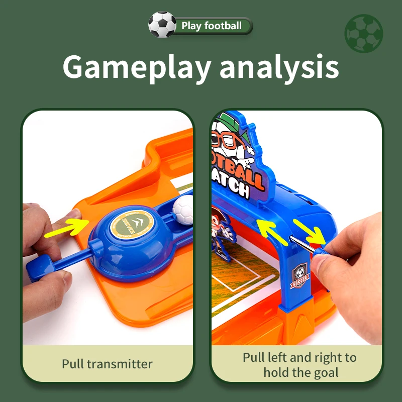 Vingeruitwerpen Voetbalbord Machine Concentratietraining voor kinderen Ouder-kind Interactief Desktopspel Educatief speelgoed