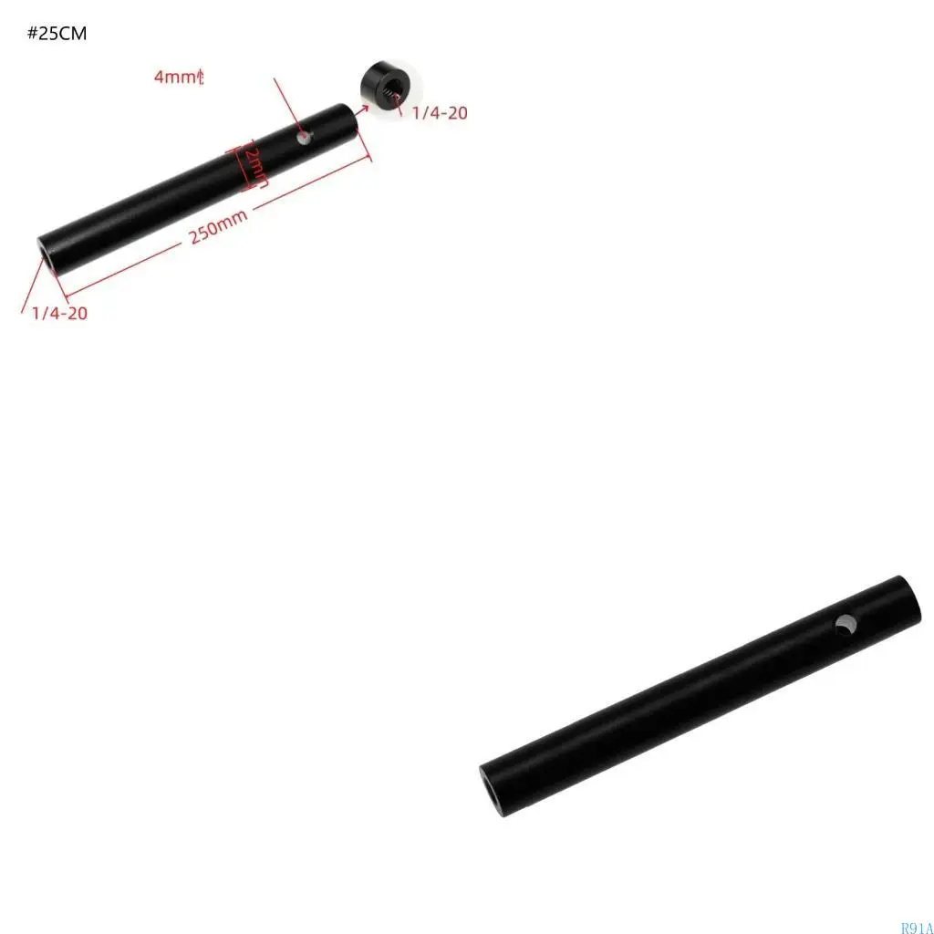 

R91A сверхмощный 1/4-20 удлинительный стержень с внутренней резьбой, адаптер для крепления камеры, палка для фотосъемки,