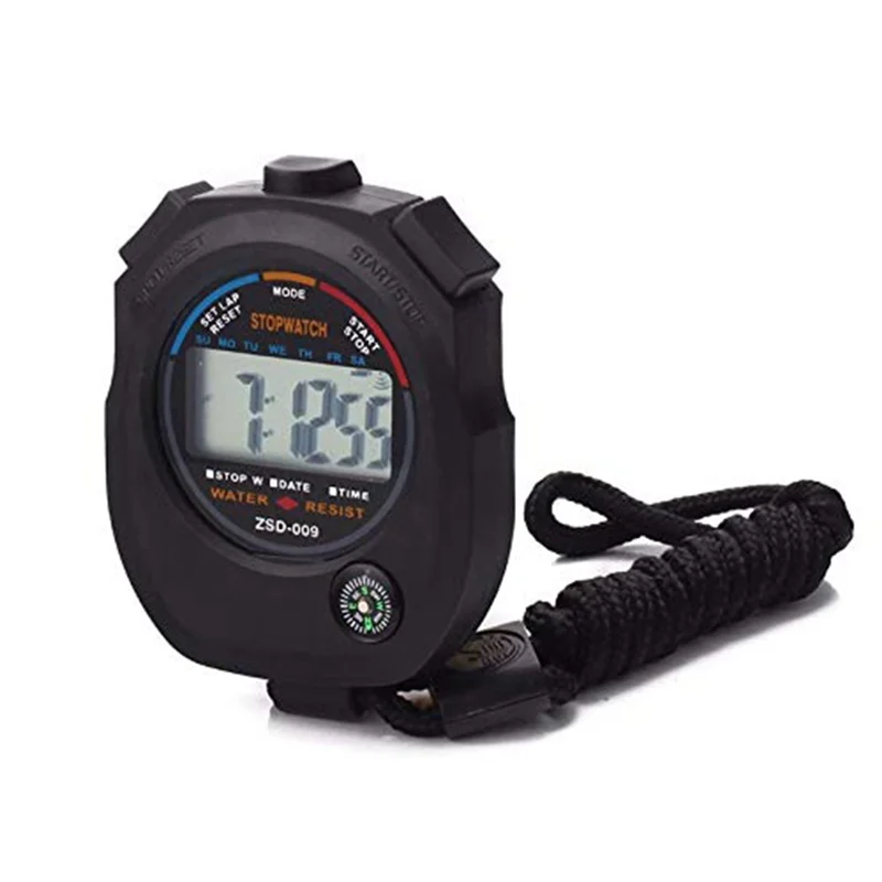 A20F-مؤقت ساعة توقيت رياضية رقمية إلكترونية متعددة الوظائف، ساعة توقيت للتدريب على الألعاب للمدربين الرياضيين والحكام سهلة الاستخدام #6
