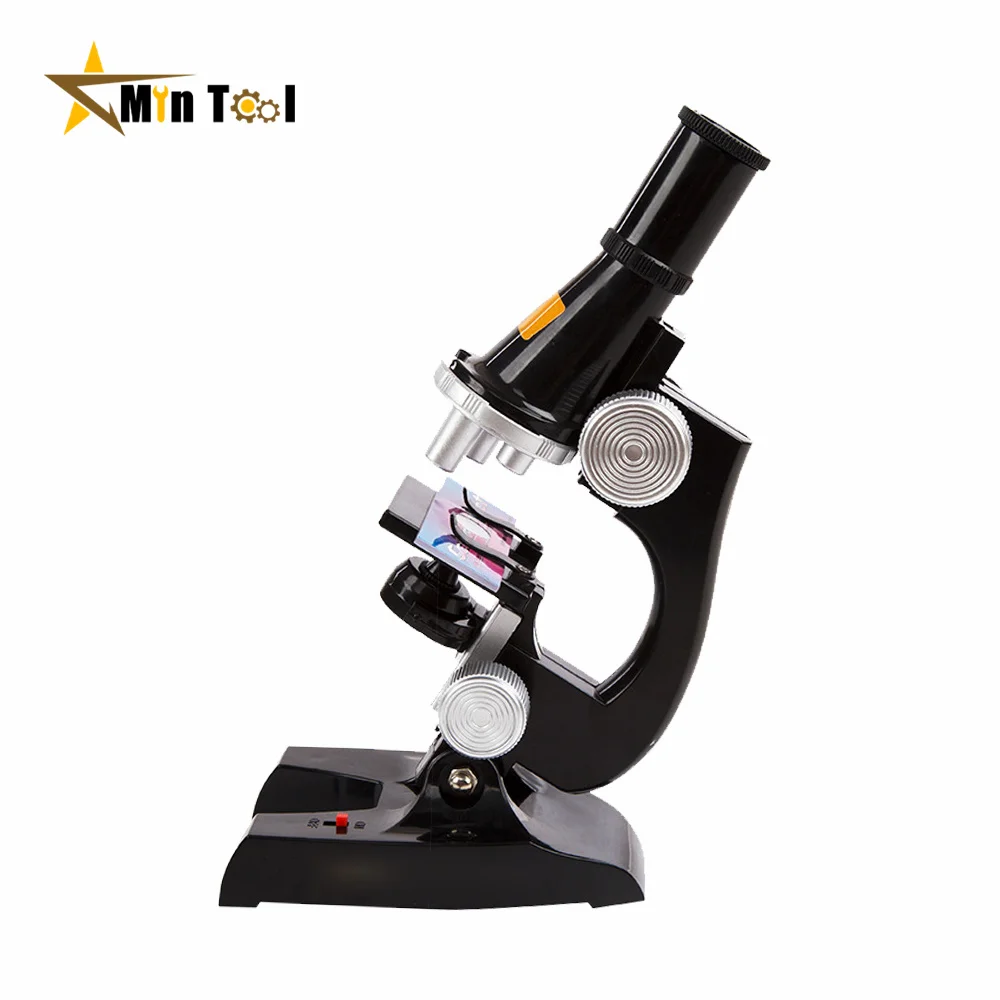 Zoom Biological Microscope Lab Led 100x 400x 1200x School Science Experiment Education Scientific Toys For Children Teaching