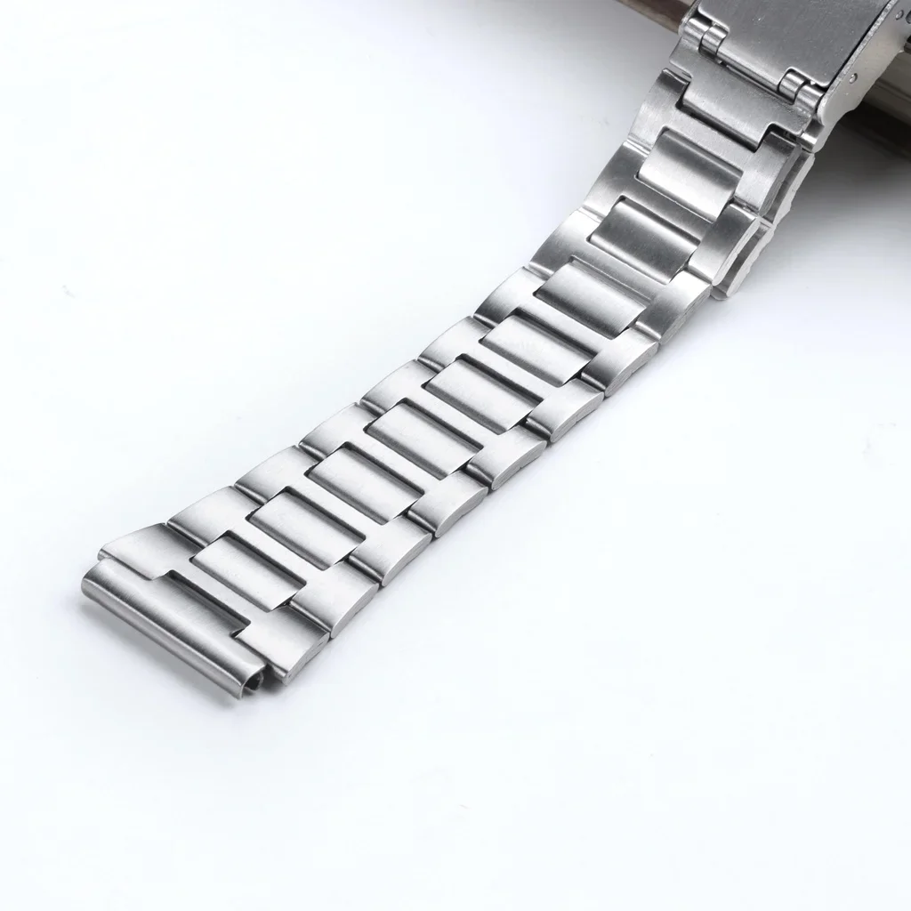 For Casio W800h AE1200 F91W Universal Watch Strap 18mm Stainless Steel Bracelet Ultra-thin Metal Watch Band with Folding Buckle