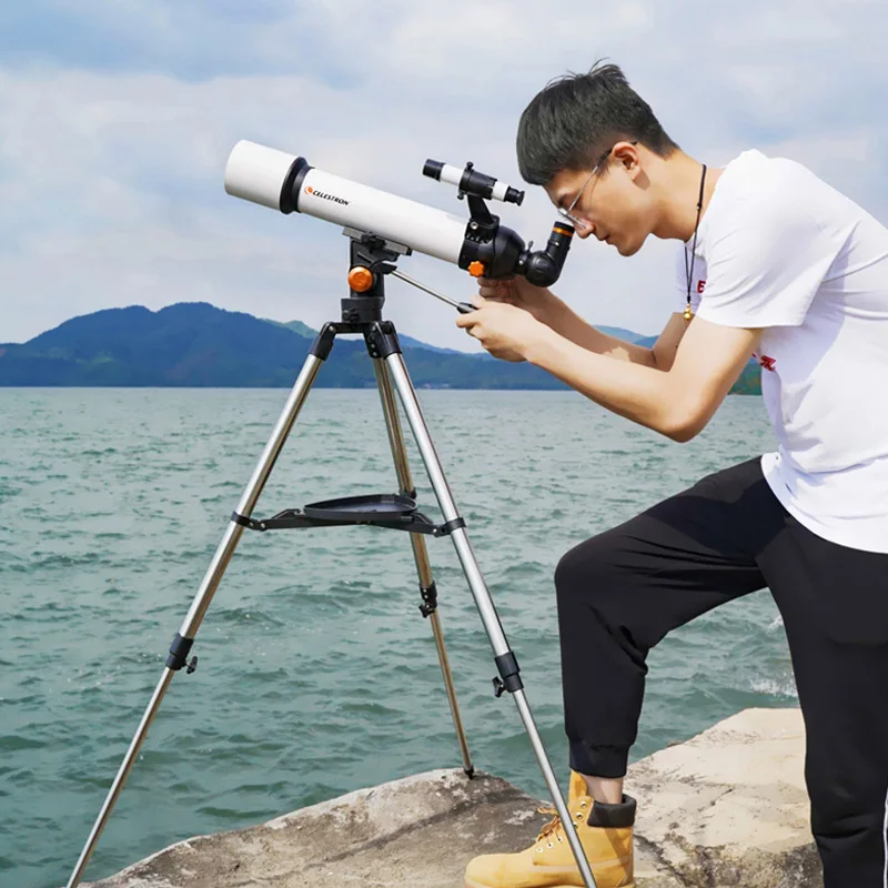 

Xiaomi Celestron Libra 705 Refracting Astronomical Telescope HD High Magnification Monocular With Tripod Starsense for kids