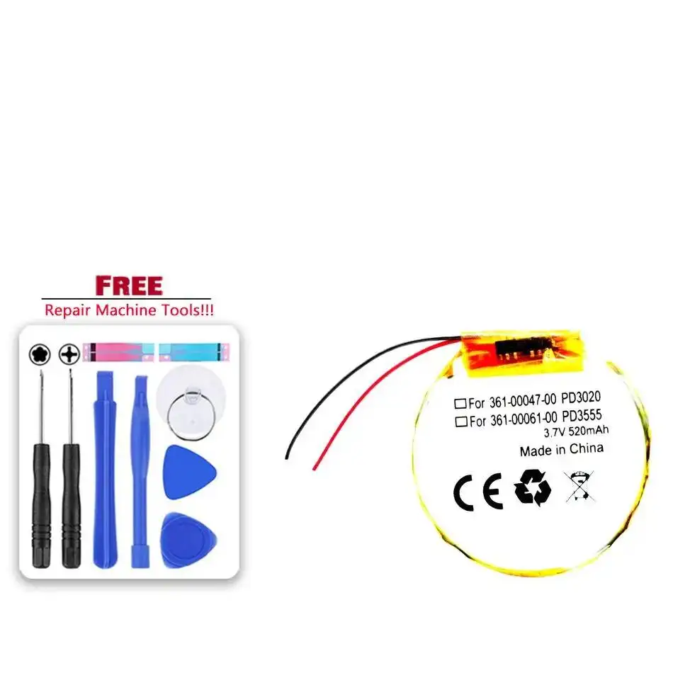 Gps Watch Battery For Garmin Approach S1 S1W S2 S3 S4 For Forerunner 110 210 210W PD3032 200mAh