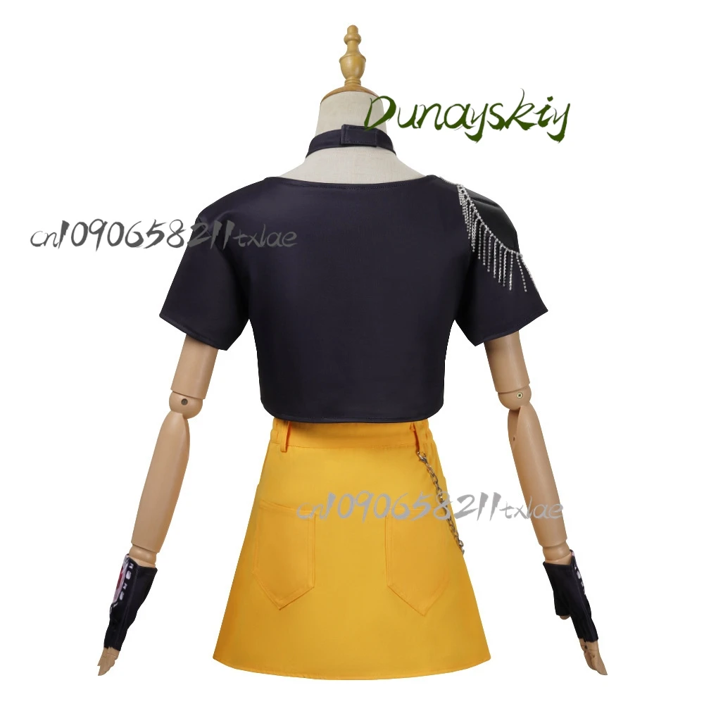 أزياء أنيمي شيطان هنتر KPop ميرا التأثيرية للنساء البالغات والفتيات ملابس فانتازيا ملابس تنكرية موحدة بدلة الهالوين