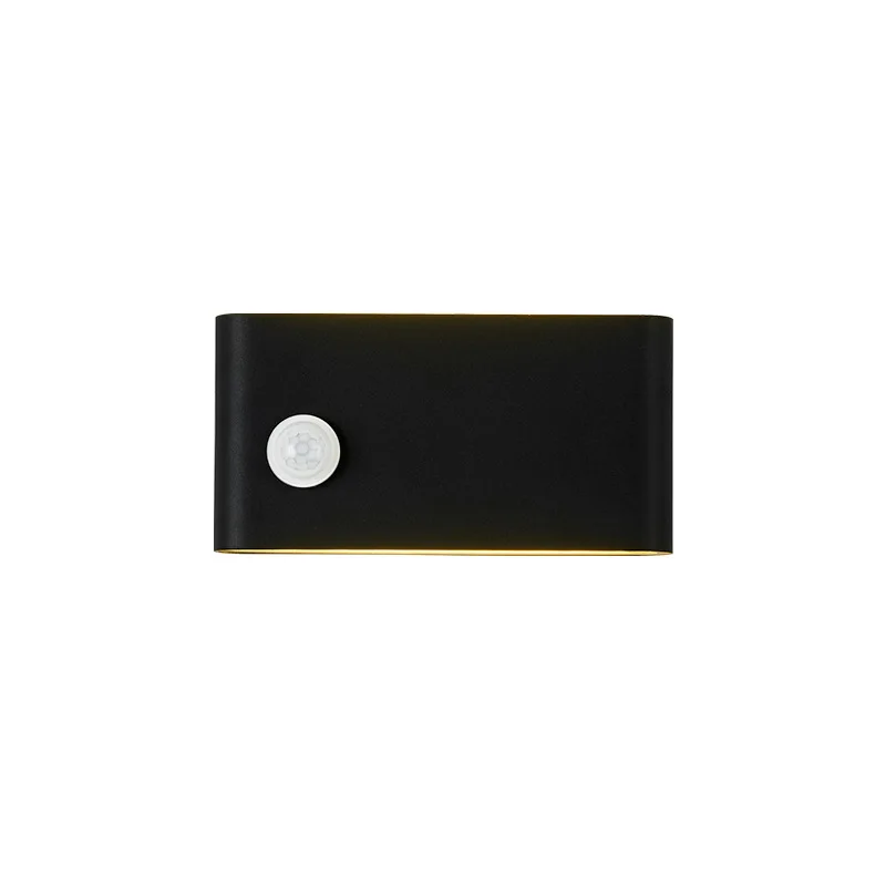 

Outdoor courtyard LED simple induction wall lamp, creative hotel corridor aisle engineering lamp villa exteri