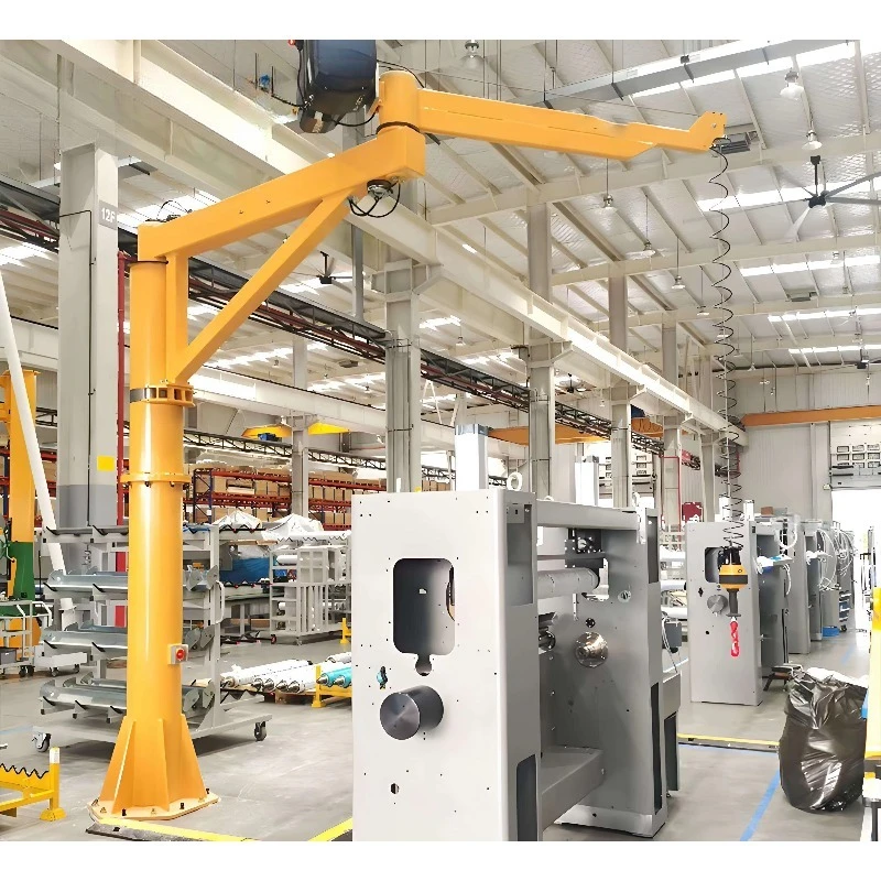 Hot Sale 360 Degree Electric Rotation Workshop Cantilever Jib Crane 500kg-10ton Capacity Core Bearing Engine Hoisting Crane
