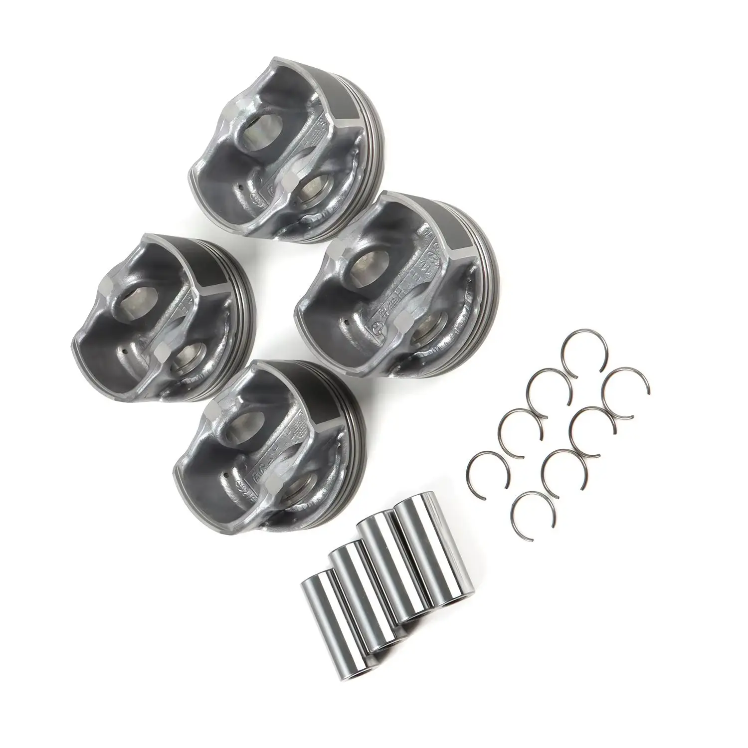 

23041-2E100 SINOCMP 4PCS Engine Pistons&Rings Set For Hyundai Kia 2012-2017 G4NB 1.8L Engines Car Accessories Parts Replacement