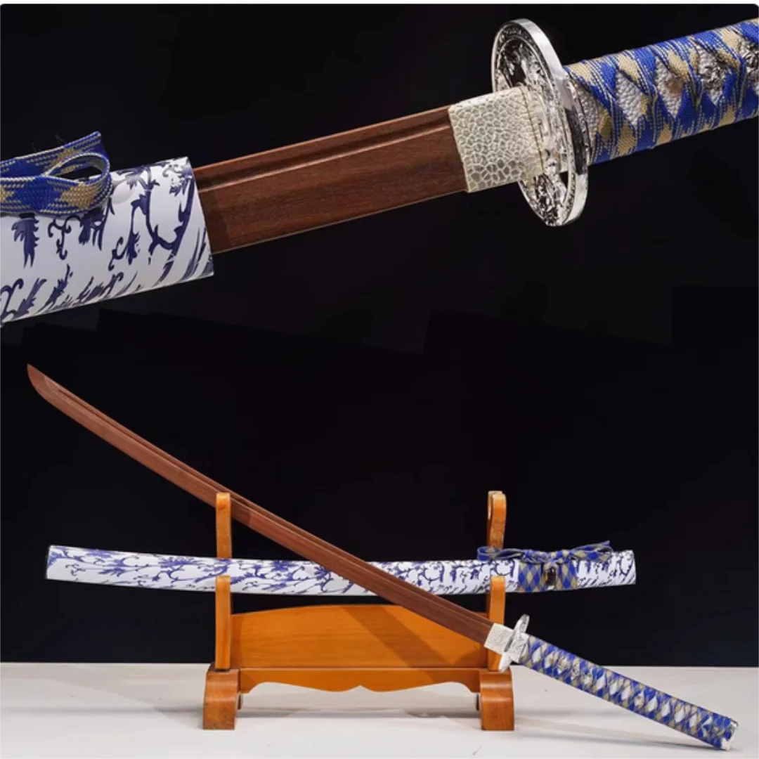 

Высокое качество японский самурай Katana Juhe меч журнал IPE деревянное лезвие подходит для тренировок косплей оружие реквизит не острый