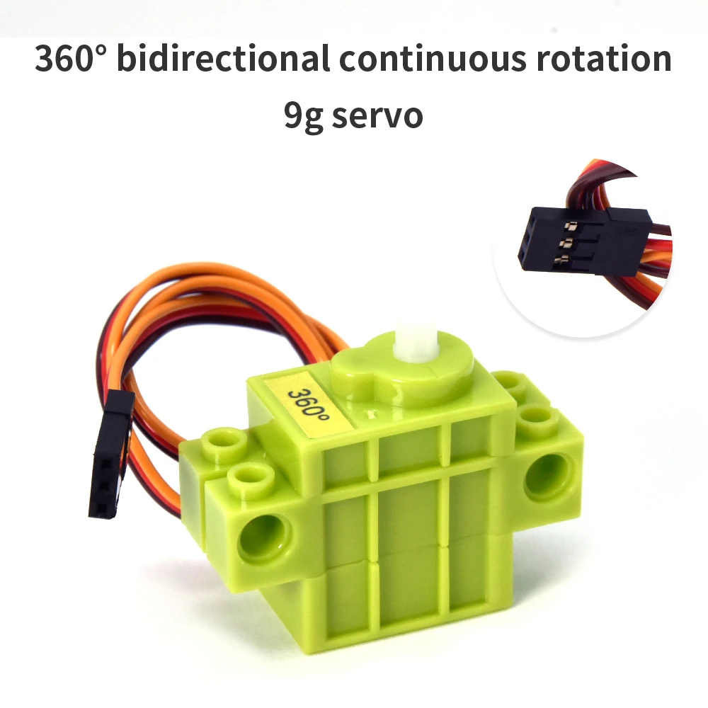2KG Programowalny serwomotor 270 360 kompatybilny z klockami Lego do projektów Arduino DIY Części elektroniczne — zdjęcie produktu 6