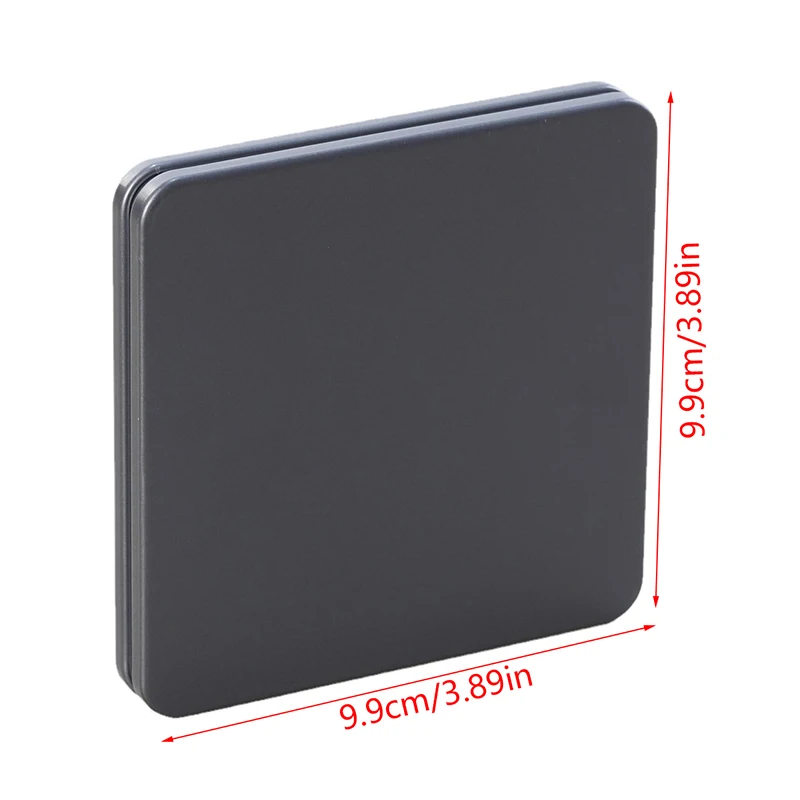 New Tin Storage Box Small Metal Storage Box Tea Jewelry Keys Coins Boxes Wedding Candy Storage Tin Can Organizer