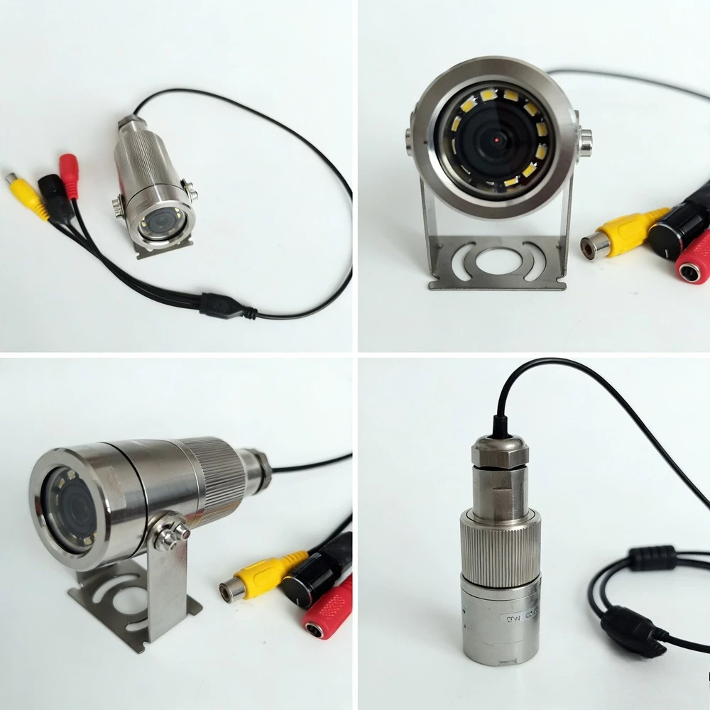 100M 7 inch 4K 5 million high definition deep water deep sea detection system, stainless steel anti-corrosion camera