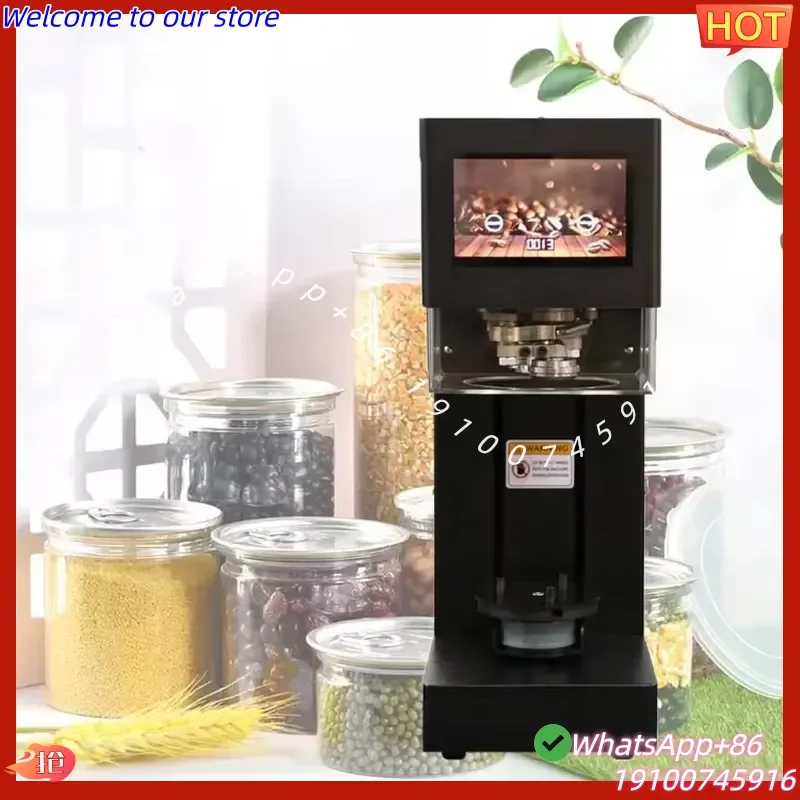 CE FGJ-100D-25 Automatic Can Sealing Machine - Commercial Touchscreen Beverage Cup Capper for Milk Shops