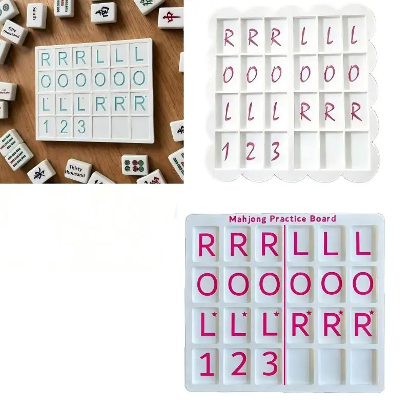 

Single Practice Board Compatible Strategy Game Practice Mat Lightweight Portable for School Home or Office Use