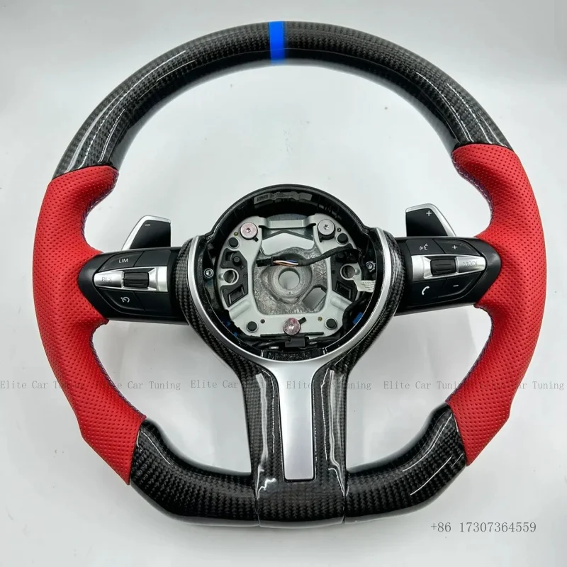 

Custom Carbon Fiber & Sports Style for G Series Car Steering Wheel F20/f80/f21/f81 & More Models
