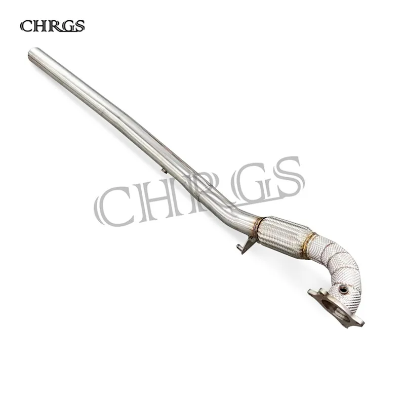 

Даунпайп Exhaus для Volkswagen Golf 6 GTI 2.0T 2004-2009, выхлопные трубы из нержавеющей стали без кошки